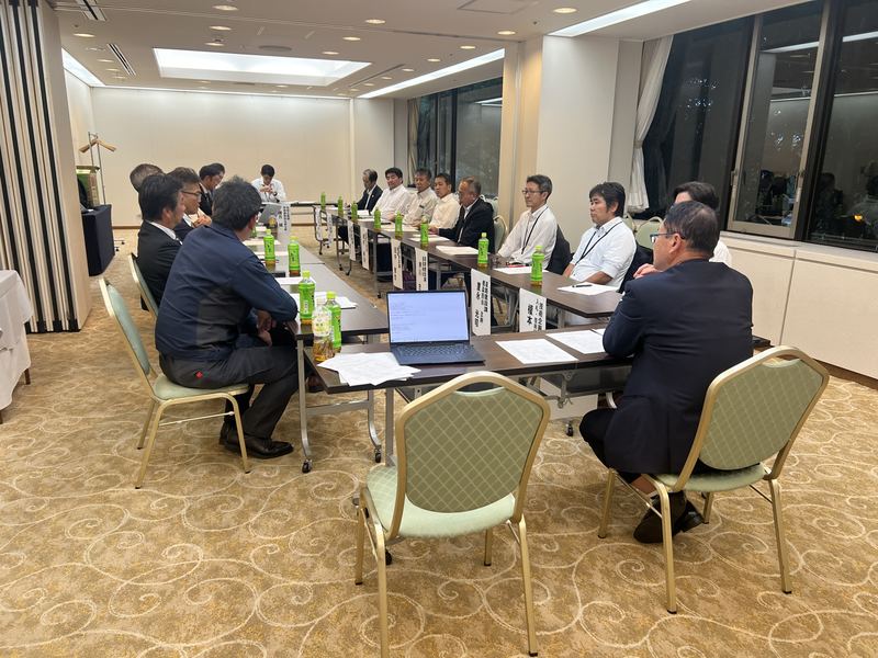 議題ごとに進行した