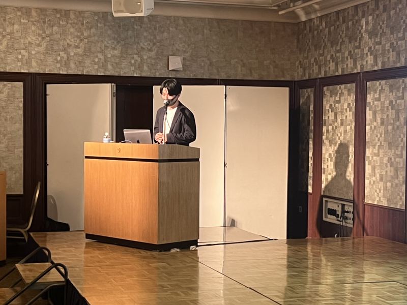 演台からの講演